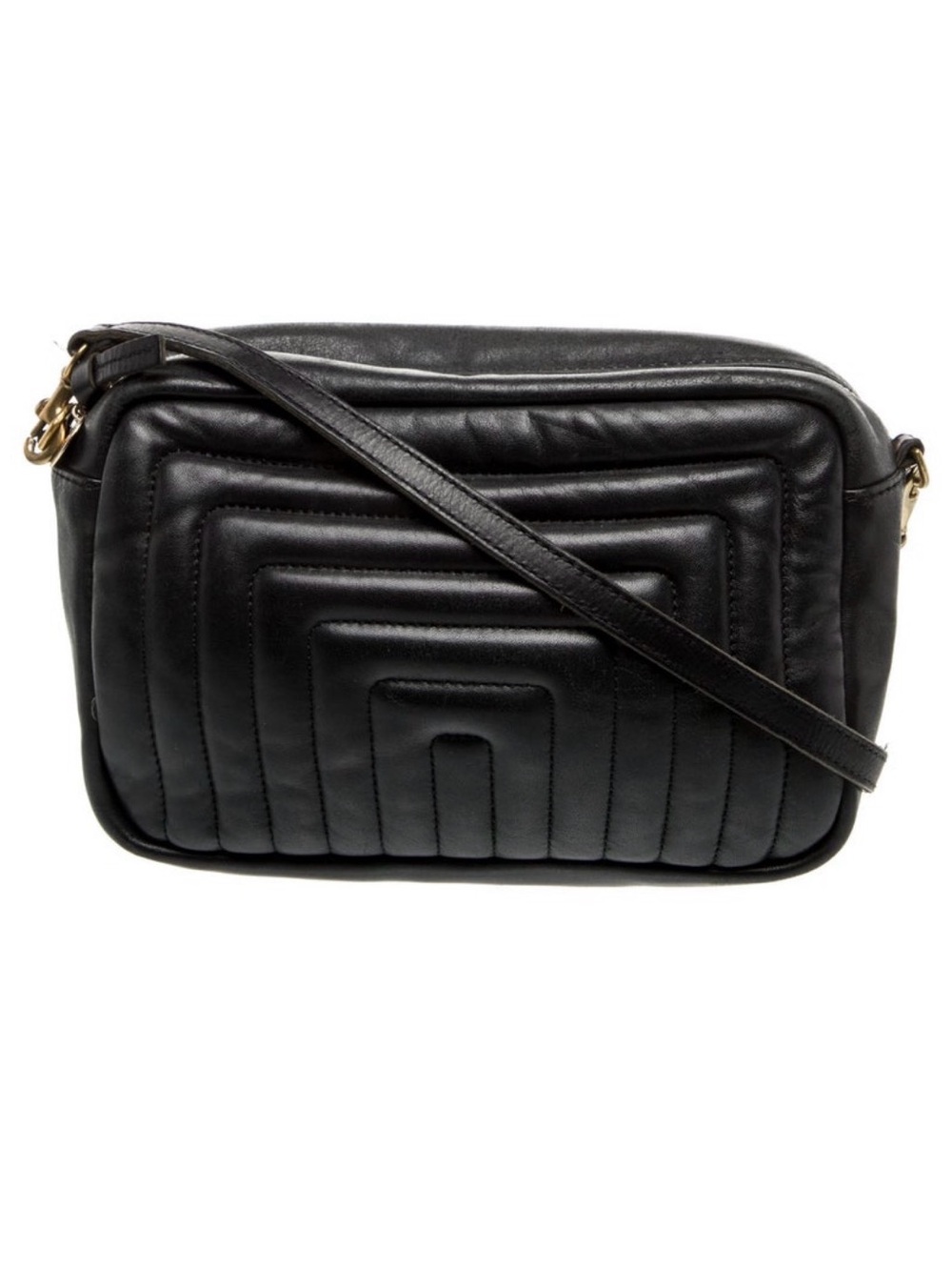 CLARE V Marisol - Quilted Black  Original: $425